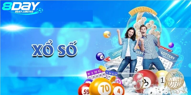 Xổ số online 8DAY thử vận may kiếm tiền khủng