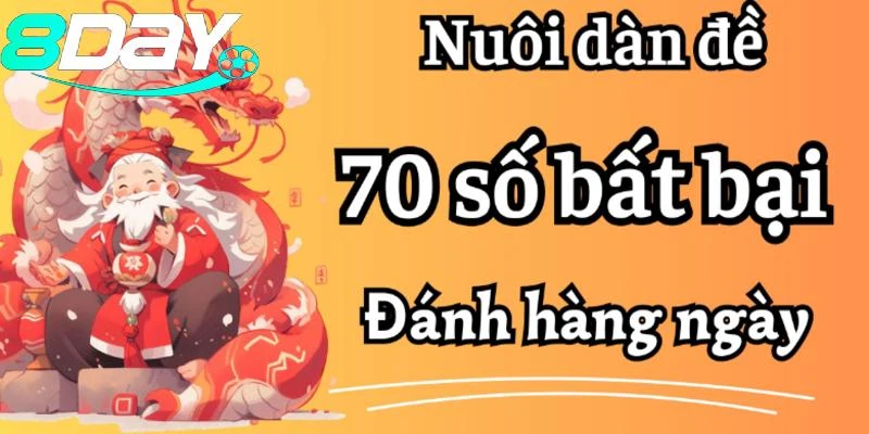 dàn đề 70 số